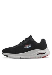 skechers - Skechers Sneakersy Infinity Cool 232303/BLK Czarny. Kolor: czarny. Materiał: materiał #6