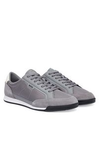 BOSS Sneakersy Nitan 50568486 Szary. Kolor: szary. Materiał: materiał #4