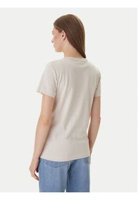 Guess T-Shirt W6GI08 K3023 Beżowy Regular Fit. Kolor: beżowy. Materiał: bawełna #2