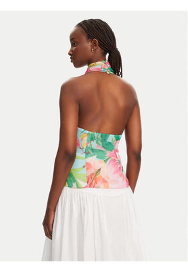 BARDOT - Bardot Bluzka Fontes Halter 59898TB Kolorowy Regular Fit. Typ kołnierza: dekolt halter. Materiał: syntetyk. Wzór: kolorowy