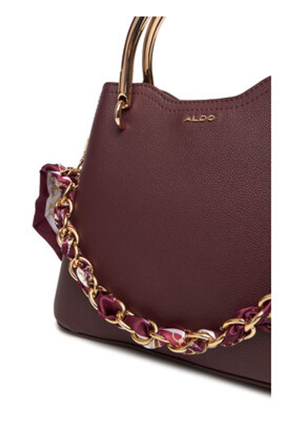 Aldo Torebka Arrayan 14143676 Bordowy. Kolor: czerwony. Materiał: skórzane