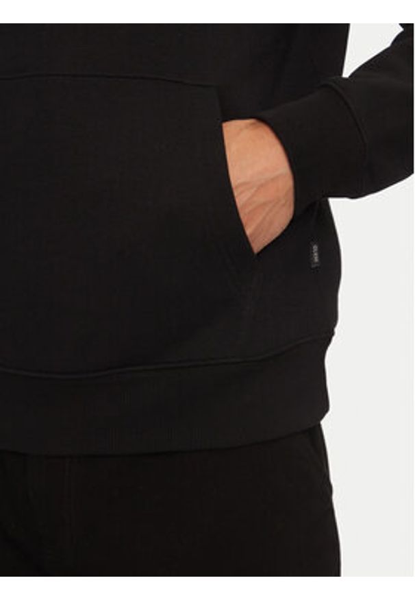 Guess Jeans Bluza M4YQ22 K9V31 Czarny Regular Fit. Kolor: czarny. Materiał: bawełna