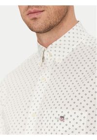 GANT - Gant Koszula 3250056 Biały Regular Fit. Kolor: biały. Materiał: bawełna #3