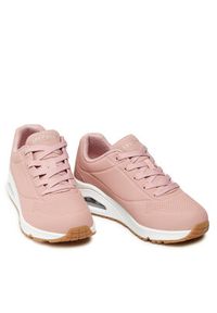 skechers - Skechers Sneakersy Uno Stand On Air 73690/BLSH Różowy. Kolor: różowy. Materiał: skóra #8