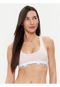 Calvin Klein Underwear Biustonosz top 0000F3785E Różowy. Kolor: różowy. Materiał: bawełna
