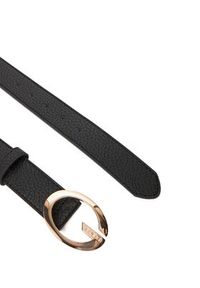 Guess Pasek Damski BW9306 P5430 Czarny. Kolor: czarny. Materiał: skóra