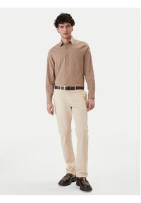 Guess Koszula M6GH18 W1713 Beżowy Regular Fit. Kolor: beżowy. Materiał: bawełna #5