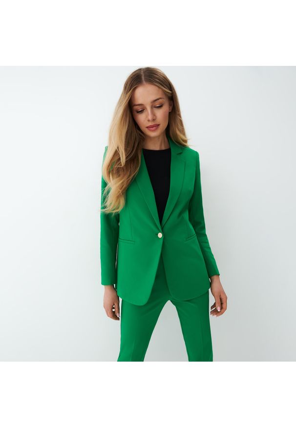 Mohito - Zielona marynarka - Zielony. Kolor: zielony