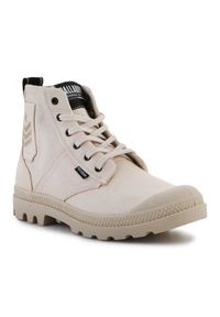 Buty Palladium Trapery Pampa Hi Army W 78583-210-M beżowy. Kolor: beżowy. Materiał: materiał