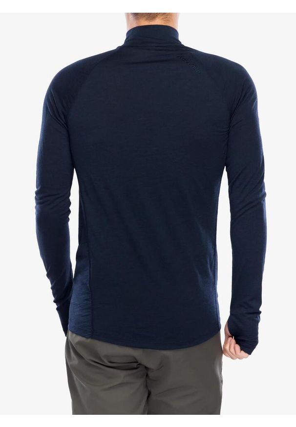 Bluza termoaktywna męska Houdini Desoli Light Half Zip. Kolor: niebieski. Sezon: zima. Sport: narciarstwo