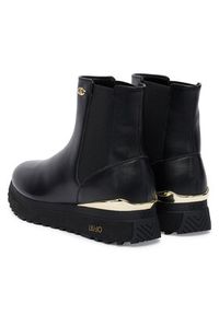 Liu Jo Sztyblety Maxi Wonder 95 BF5001 PX241 Czarny. Kolor: czarny. Materiał: skóra #5