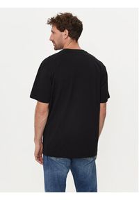 GAP - Gap T-Shirt 507947-08 Czarny Regular Fit. Kolor: czarny. Materiał: syntetyk, bawełna