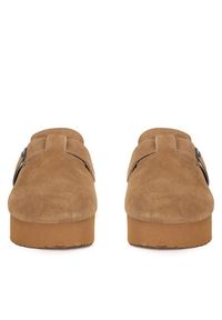 Badura Klapki TS6207-02 Brązowy. Kolor: brązowy. Materiał: skóra, zamsz #4