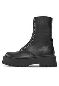 Steve Madden Trapery Odilia Bootie SM11002631 SM11002631-017 Czarny. Kolor: czarny. Materiał: skóra #3