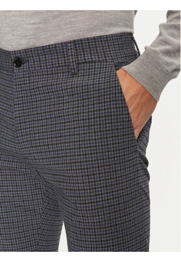 Liu Jo Spodnie materiałowe QF4243 T2678 Granatowy Regular Fit. Kolor: niebieski. Materiał: syntetyk