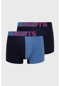 Levi's® - Levi's Bokserki (2-pack) męskie kolor niebieski. Kolor: niebieski