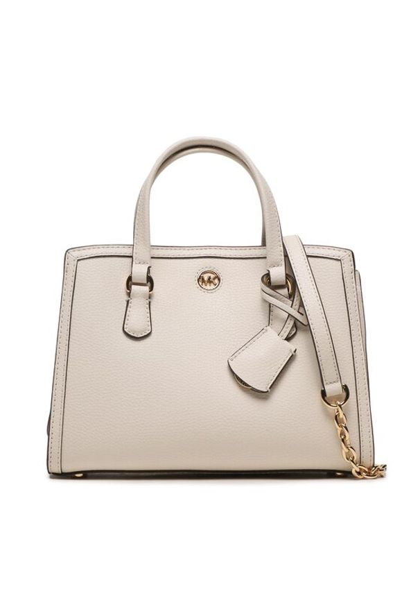 MICHAEL Michael Kors Torebka Chantal 30F2G7CM1T Écru. Materiał: skórzane