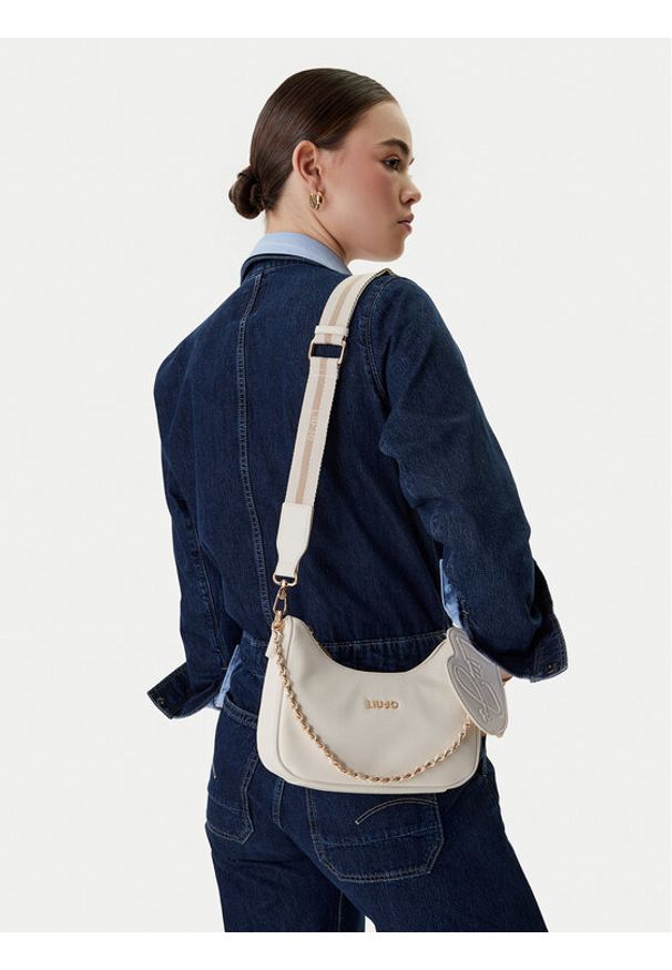 Liu Jo Torebka AA6180 E1012 Écru. Materiał: skórzane