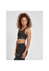 Damski biustonosz sportowy Hummel MT Grace. Kolor: czarny. Sport: fitness #1