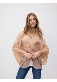 Reserved - Bluzka z lyocellem - wielobarwny. Materiał: tkanina #1