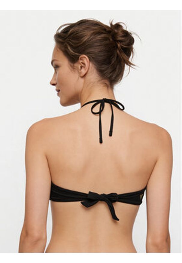 Guess Góra od bikini E6GJ35 MC040 Czarny. Kolor: czarny. Materiał: syntetyk