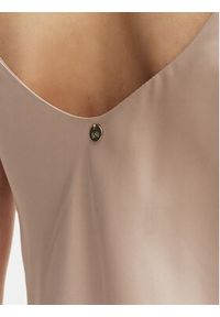Rinascimento Top CFC0127685003 Beżowy Regular Fit. Kolor: beżowy. Materiał: syntetyk #5