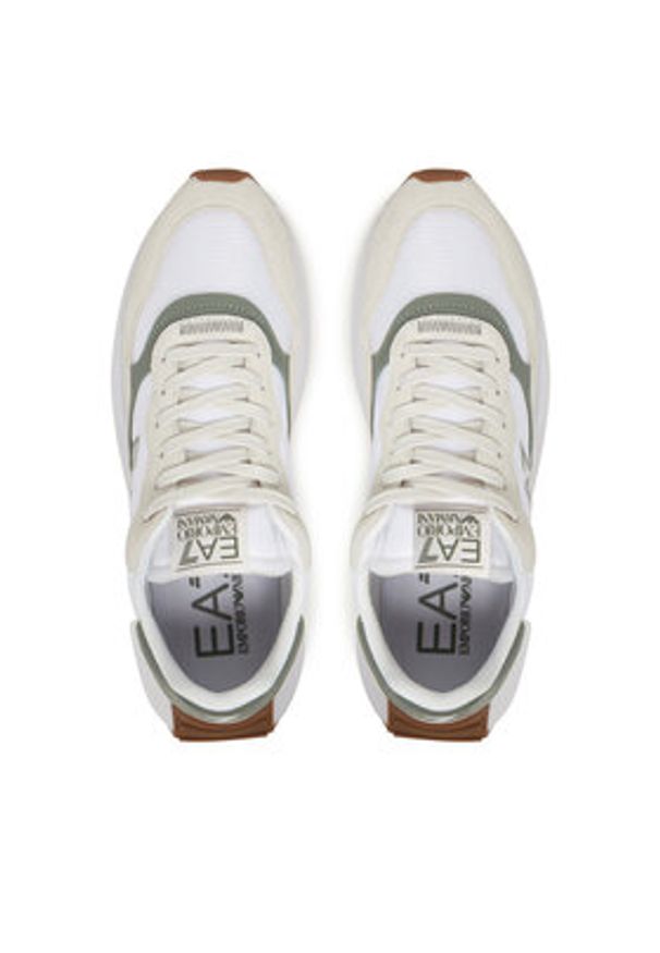 EA7 Emporio Armani Sneakersy X8X186 XK401 U474 Biały. Kolor: biały. Materiał: materiał