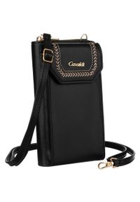 4U CAVALDI - Listonoszka czarna 4U Cavaldi M-15. Kolor: czarny. Materiał: skórzane
