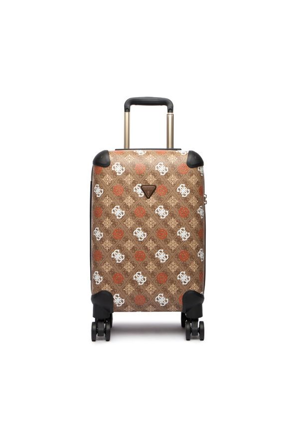 Guess Walizka kabinowa Eliette TWB931 59830 Beżowy. Kolor: beżowy