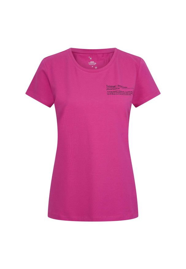 IMPERIAL RIDING - Koszulka damska Imperial Riding Dictionary. Kolor: różowy. Sport: jeździectwo