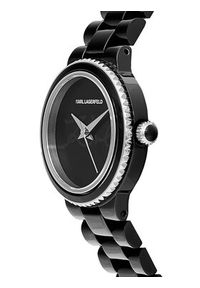 Karl Lagerfeld - KARL LAGERFELD Zegarek R0553104506 Czarny. Kolor: czarny #4