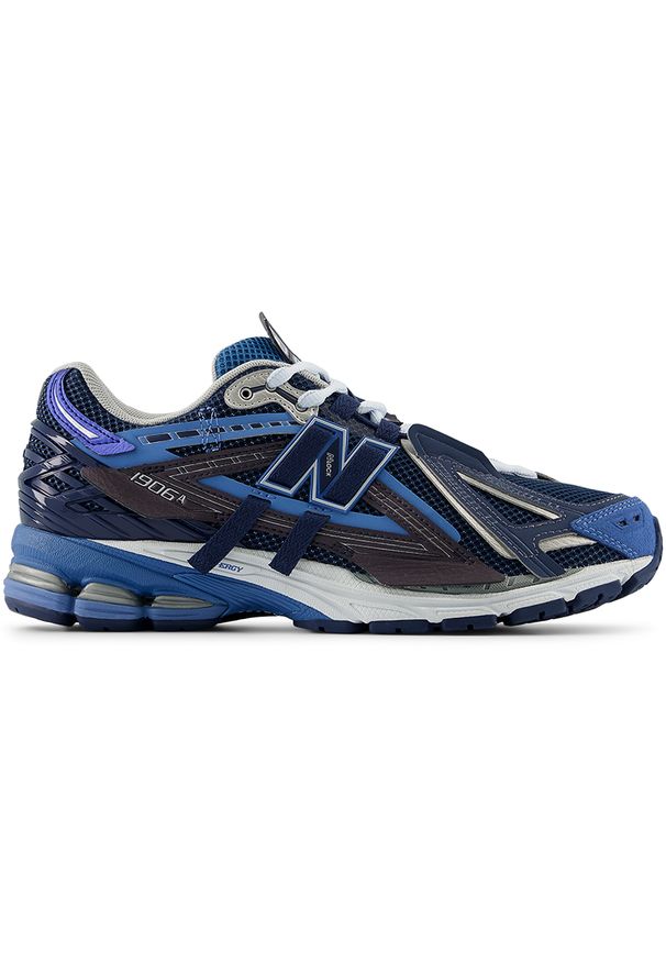 Buty unisex New Balance U1906AB – niebieskie. Kolor: niebieski. Materiał: guma, syntetyk, materiał. Szerokość cholewki: normalna. Sport: turystyka piesza