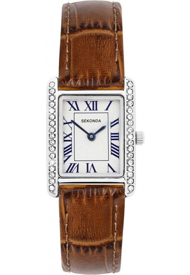 Zegarek Sekonda Zegarek damski Sekonda 40736 brązowy. Kolor: brązowy