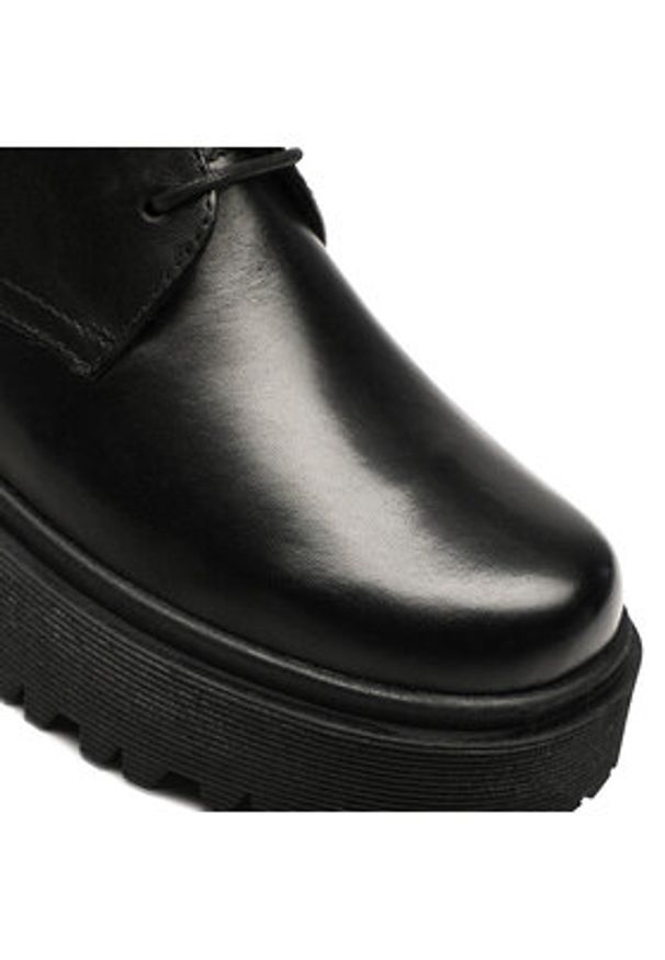 Lasocki Oxfordy WB-ALESSIA-02 Czarny. Kolor: czarny. Materiał: skóra