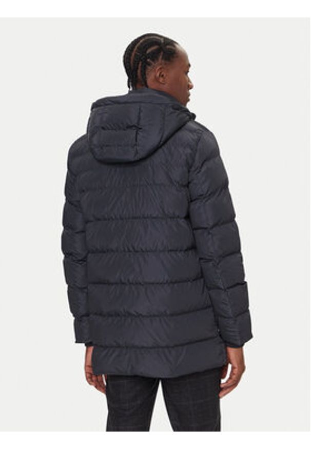 Geox Kurtka zimowa Leitan M5628B T3266 F9112 Czarny Regular Fit. Kolor: czarny. Materiał: syntetyk. Sezon: zima