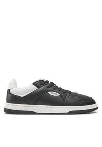 Hugo - HUGO Sneakersy Hadrian 50536201 Czarny. Kolor: czarny. Materiał: skóra
