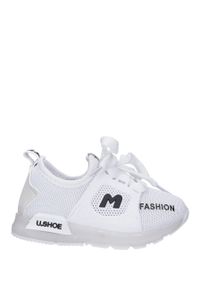 Casu - Białe buty sportowe sznurowane casu 332. Kolor: biały