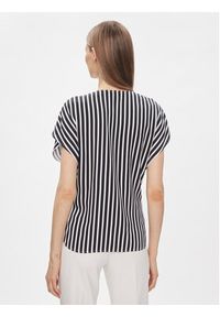 TOMMY HILFIGER - Tommy Hilfiger Bluzka WW0WW41845 Granatowy Relaxed Fit. Kolor: niebieski. Materiał: wiskoza #4