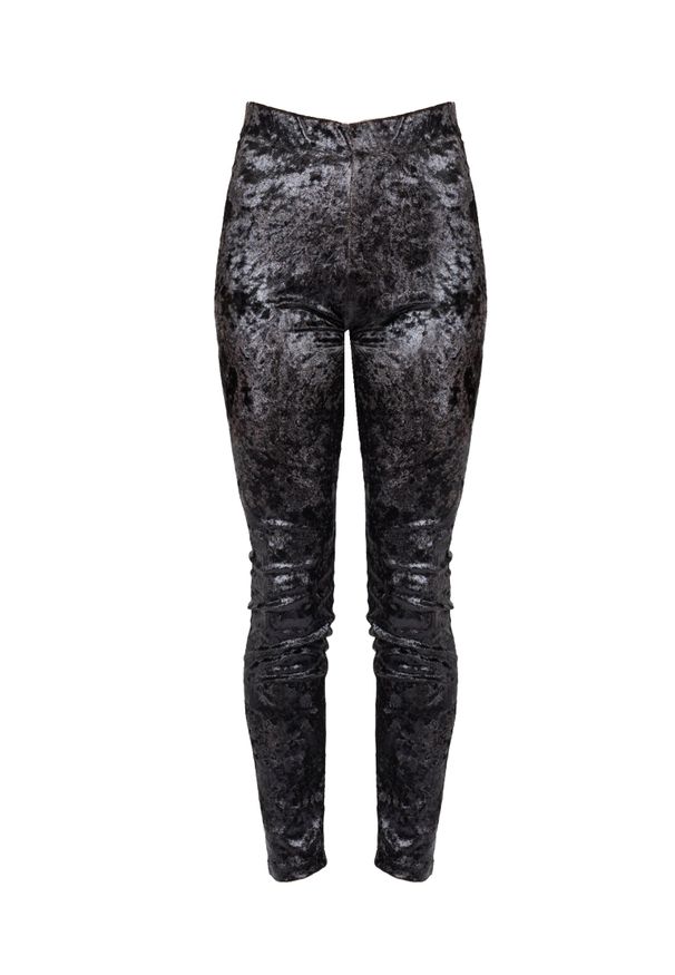 Silvian Heach Legginsy "Satarmi" | CVA22163LE | Kobieta | Czarny. Stan: podwyższony. Kolor: czarny. Materiał: poliester, elastan
