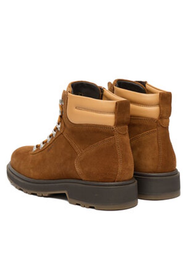 GANT - Gant Trapery 31543079 Brązowy. Kolor: brązowy. Materiał: zamsz, skóra