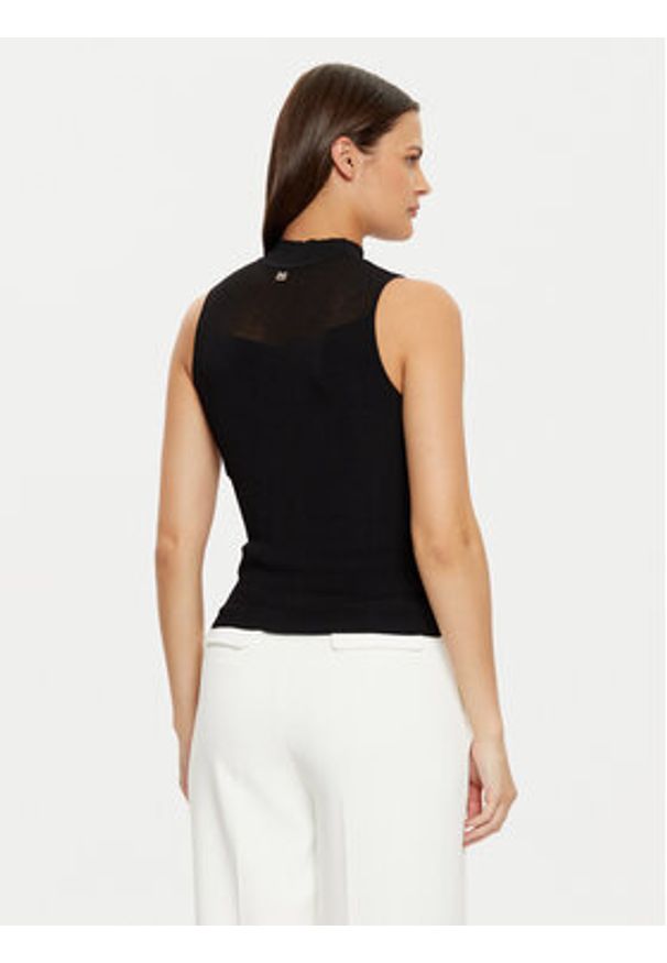 Marciano Guess Bluzka 5RGR20 5817Z Czarny Regular Fit. Kolor: czarny. Materiał: wiskoza