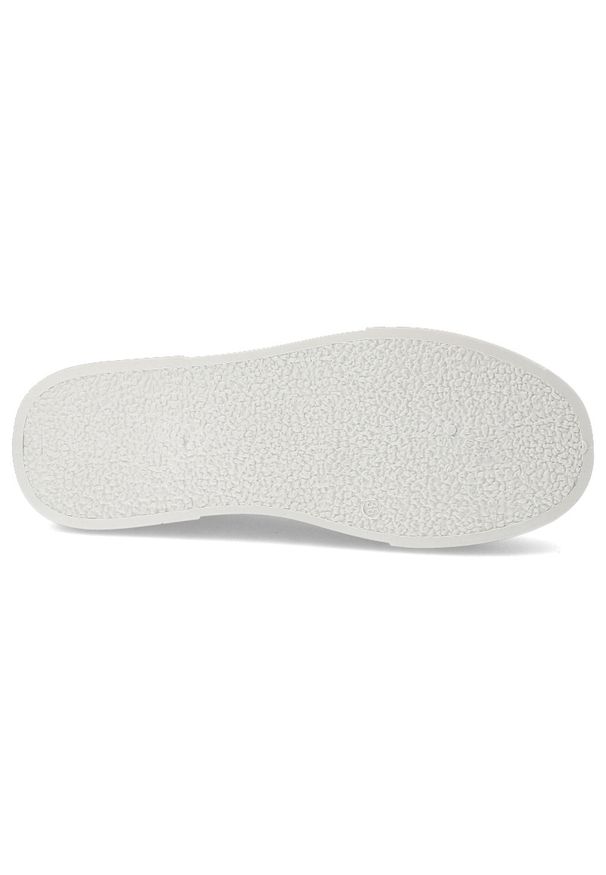 Złote Sneakersy Seastar Blue Modne Buty Damskie. Kolor: biały. Materiał: materiał