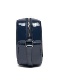 Tommy Jeans Torebka Tjw Ess Must Camera Bag Patent AW0AW15826 Granatowy. Kolor: niebieski. Materiał: skórzane