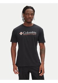 columbia - Columbia T-Shirt Csc Basic Logo™ 1680053 Czarny Regular Fit. Kolor: czarny. Materiał: bawełna