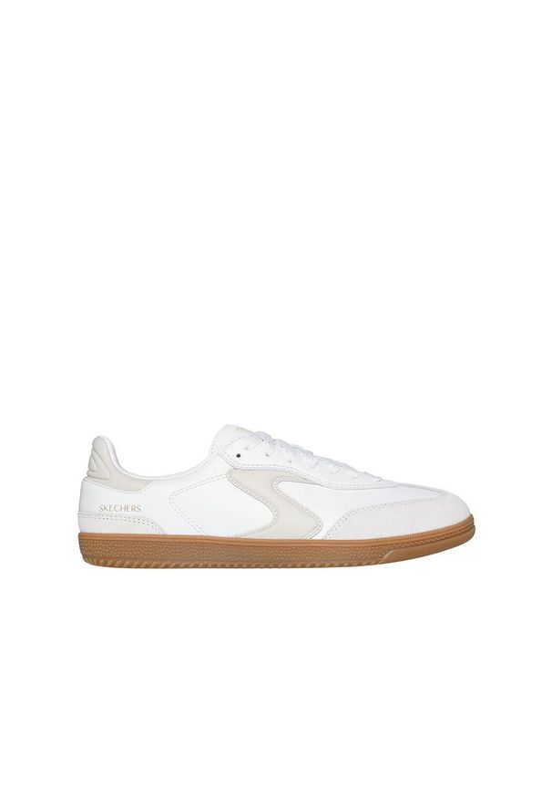 skechers - Buty damskie SKECHERS Hotshot Kickoffnatural. Kolor: biały
