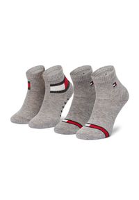TOMMY HILFIGER - Skarpety długie Tommy Hilfiger. Kolor: szary #1