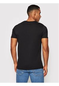 Alpha Industries T-Shirt Basic Foll Print 100501FP Czarny Regular Fit. Kolor: czarny. Materiał: bawełna. Wzór: nadruk #4