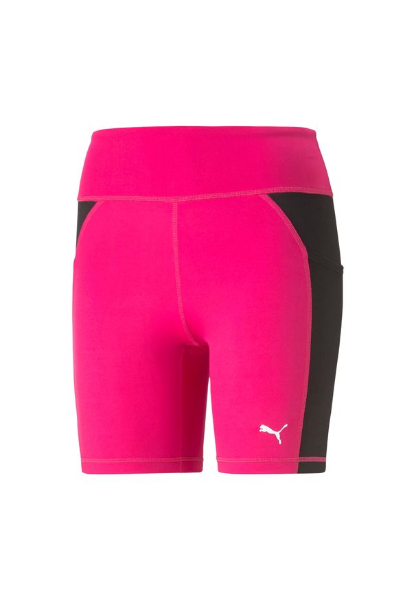 Puma - Legginsy fitness PUMA Fit 5" Short krótkie. Kolor: różowy. Długość: krótkie. Sport: fitness