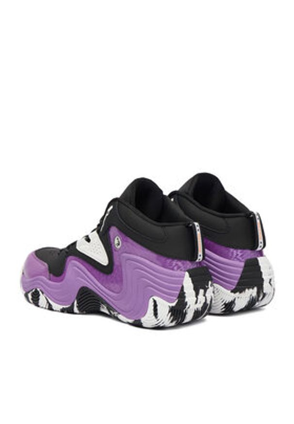 Shaq - SHAQ Sneakersy EO-JUGERNAUT AQ95041M-BU Fioletowy. Kolor: fioletowy. Materiał: skóra