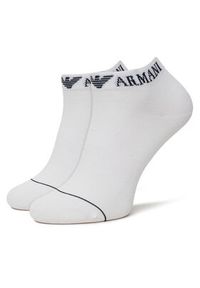 Emporio Armani Zestaw 3 par niskich skarpet męskich EM000550 AF12276 M0066 Biały. Kolor: biały. Materiał: materiał, bawełna #5